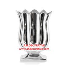 Aluminum Tulip Flower Vase