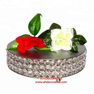 Crystal Round Cake Plate