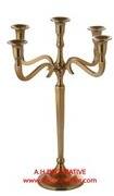 Gold pillar Candlestick