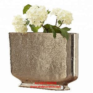 Metal Table Flower Vase