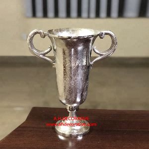 Silver Trophy Trumpet Vase