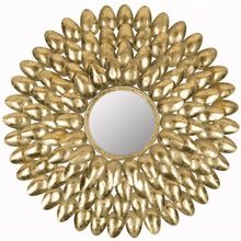 Elegant Gold Christmas Wreath Wall Hanging