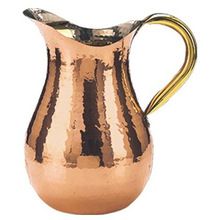 Hammered finish Pure Copper Pitcher Water Jug