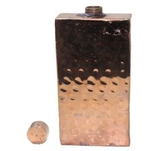 Copper Hammered Hip Flask