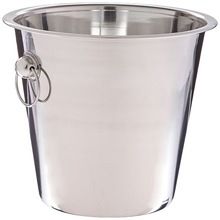 LARGE STAINLESS STEEL ICE BUCKET