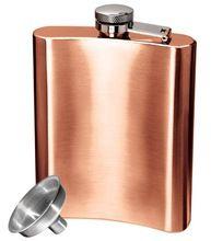 Pure Copper Hip Flask