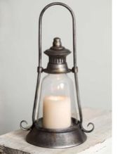 metal candle lantern