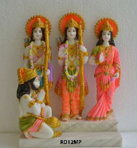 Mould Marble Ram Darbar Statue