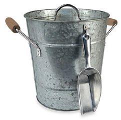 Galvanize wine bucket