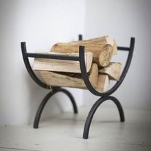 iron fancy log holder