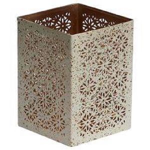 square iron votive