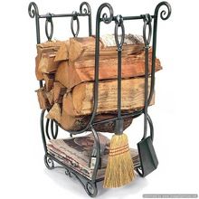 Unique Metal Log Holder