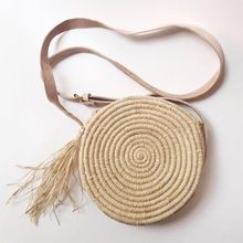 Moroccan raffia bags