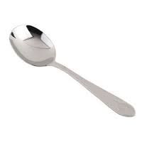 Stainless steel matt finish spoon