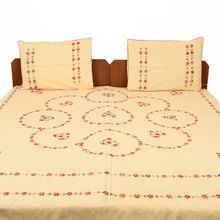 Cotton Embroidered Bedsheet