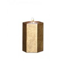 Gold Metal Tealight Urn