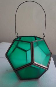 NEW DESIGN COLORED GLASS TERRARIUM