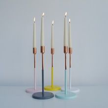 Glass Candle Holder