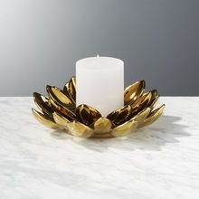 Metal Flower Candle Holder