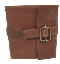 handmade leather journal