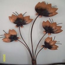 iron rose flower wall decor