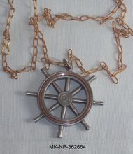 Wheel Pendant Necklace
