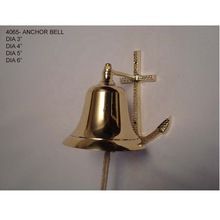 Brass Anchor Nautical Shipping Bell