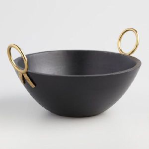 Black Painted Mango Wooden bowls