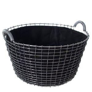 wire mesh bathroom laundry basket