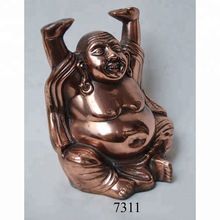 Aluminum Laughing Buddha Statue