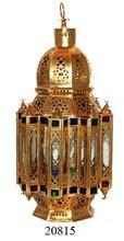 Antique Moroccan Metal Lantern