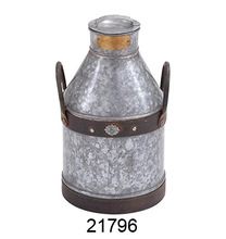 Metal Galvanized Milk Can