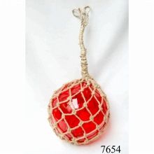 NAUTICAL GLASS ROUND FISHING FLOAT