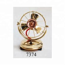 Table Decor Brass Fan