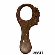 Wooden Hand Mirror