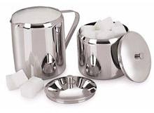 Stainless Steel Milk Sugar Pots