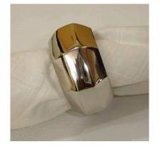 brass napkin ring holder