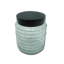 Cheap Glass jars with wood lid