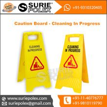Caution Board Cleaning