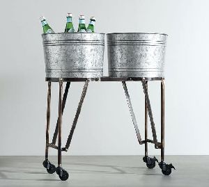 metal beverage cooler