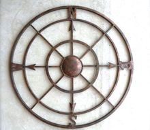 round metal wall art