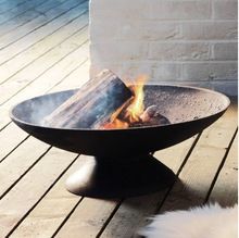 cast iron fire pits