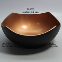 Aluminium casted handmade bowl
