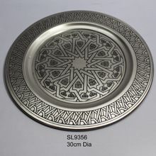 Oriental moroccan iron Plate
