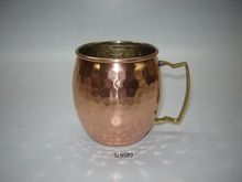 Solid Copper Beer Mug