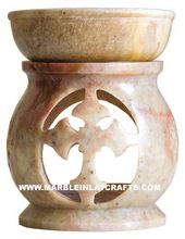 Indian Soapstone Aroma Oil Burners