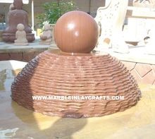 Sandstone Ball Water Fountain
