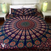 Bars Mandala Duvet Cover