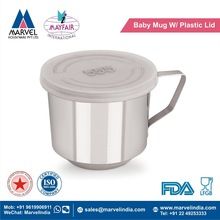 Baby Mug With Plastic Lid