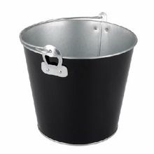 BLACK COLOR GALVANIZED ICE BUCKET